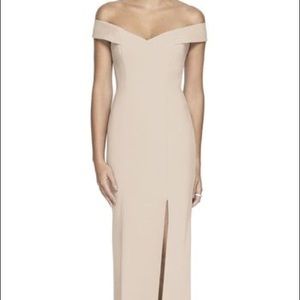 Dessy Collection Crossback Gown